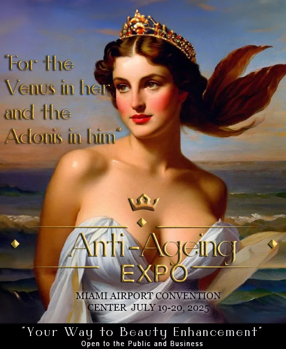 Anti-Aging EXPO image showing Venus representing anti-aging