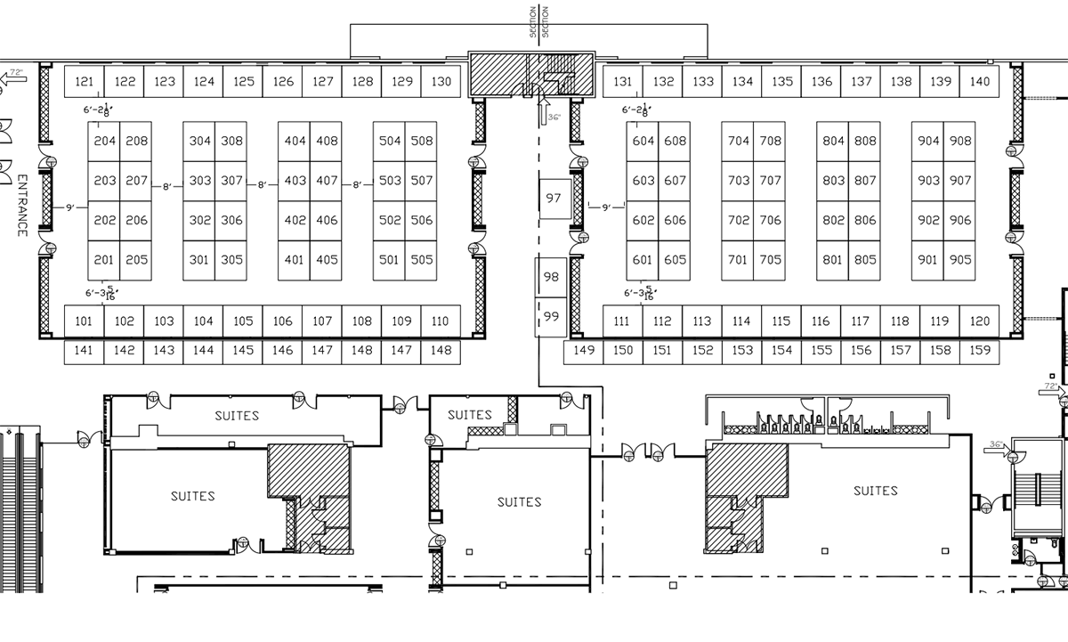 Products of the Caribbean EXPO - Miami Trade Shows Floor plan at the Miami Airport Convention Center