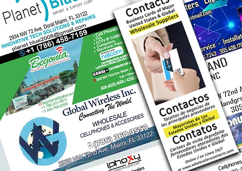 Wholesale Suppliers Contacts Directory ( Business Card Directory ) is a cost effective advertizing tool that works for you.